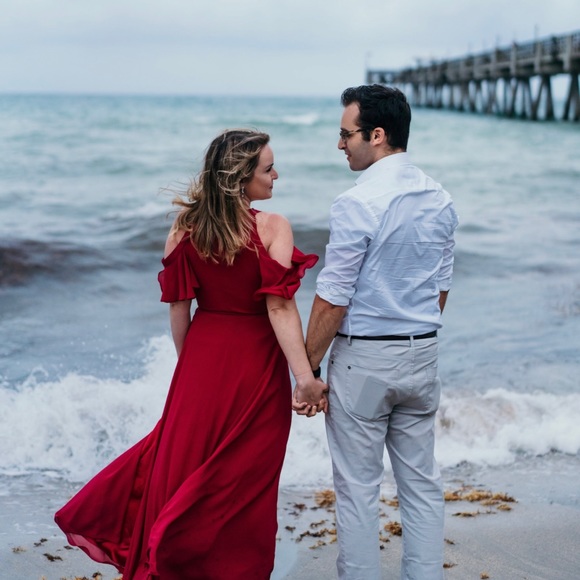 Lulus wrap maxi dress - Picture 5 of 6